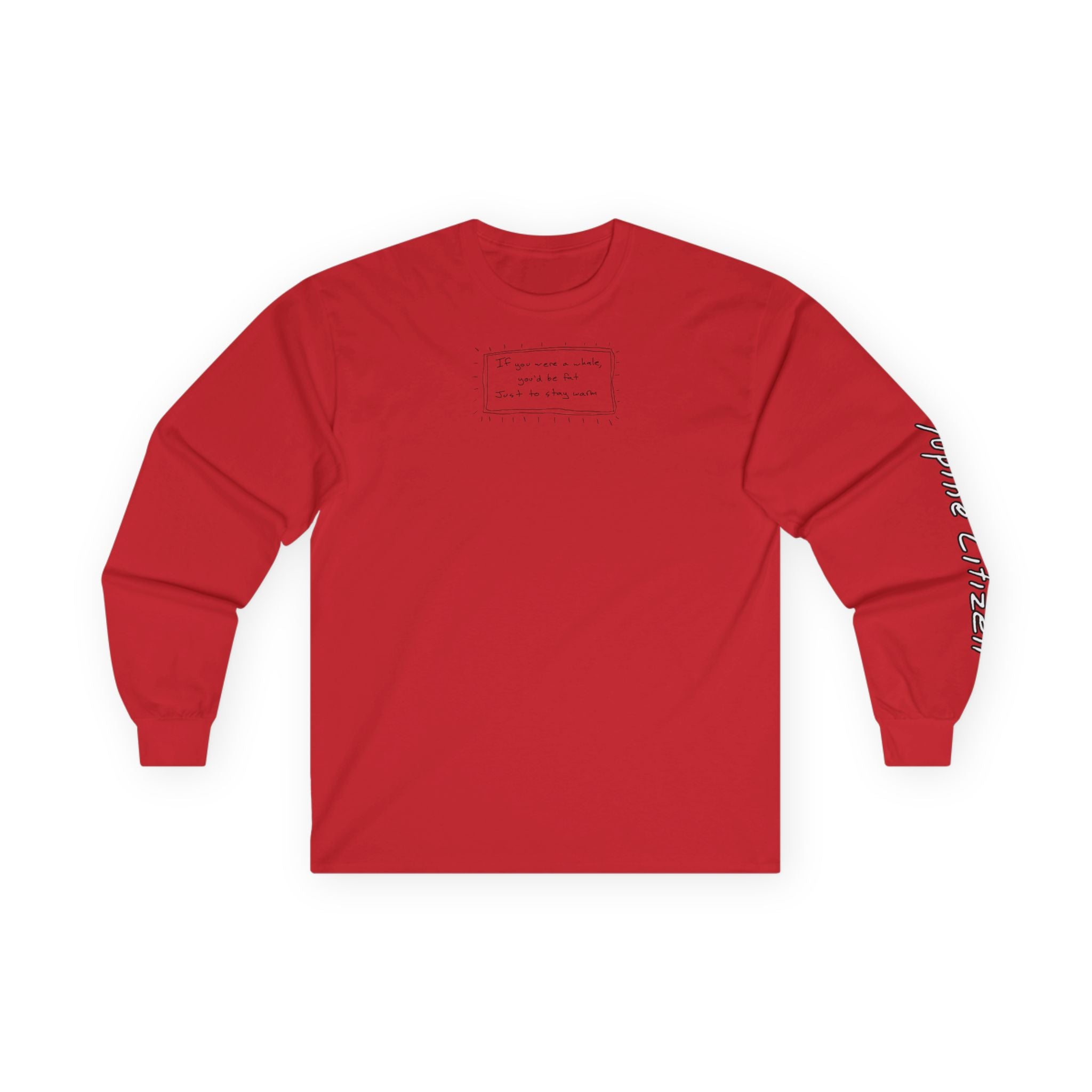 Warm Whale Long Sleeve Tee