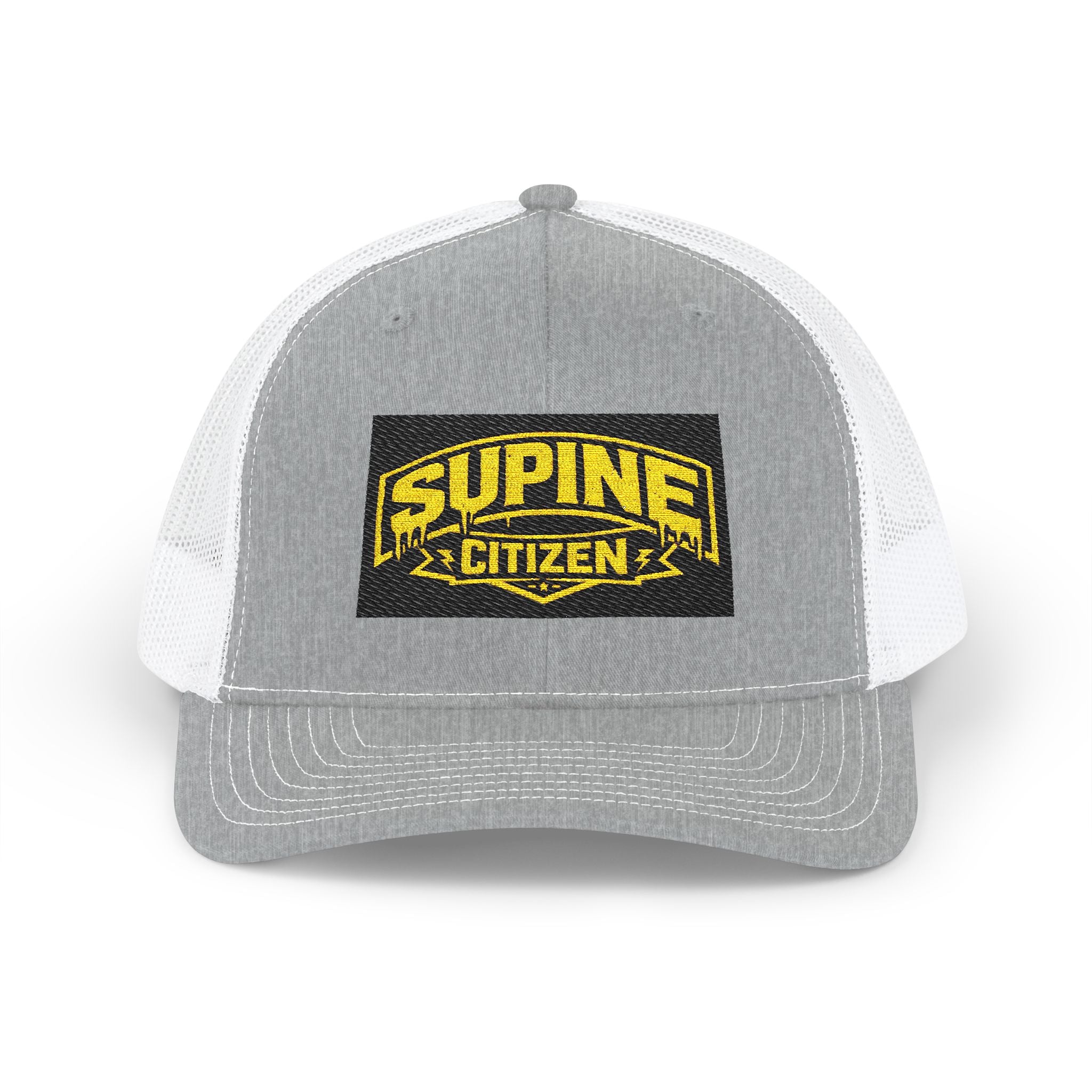 The Supine Trucker Embroidered Cap