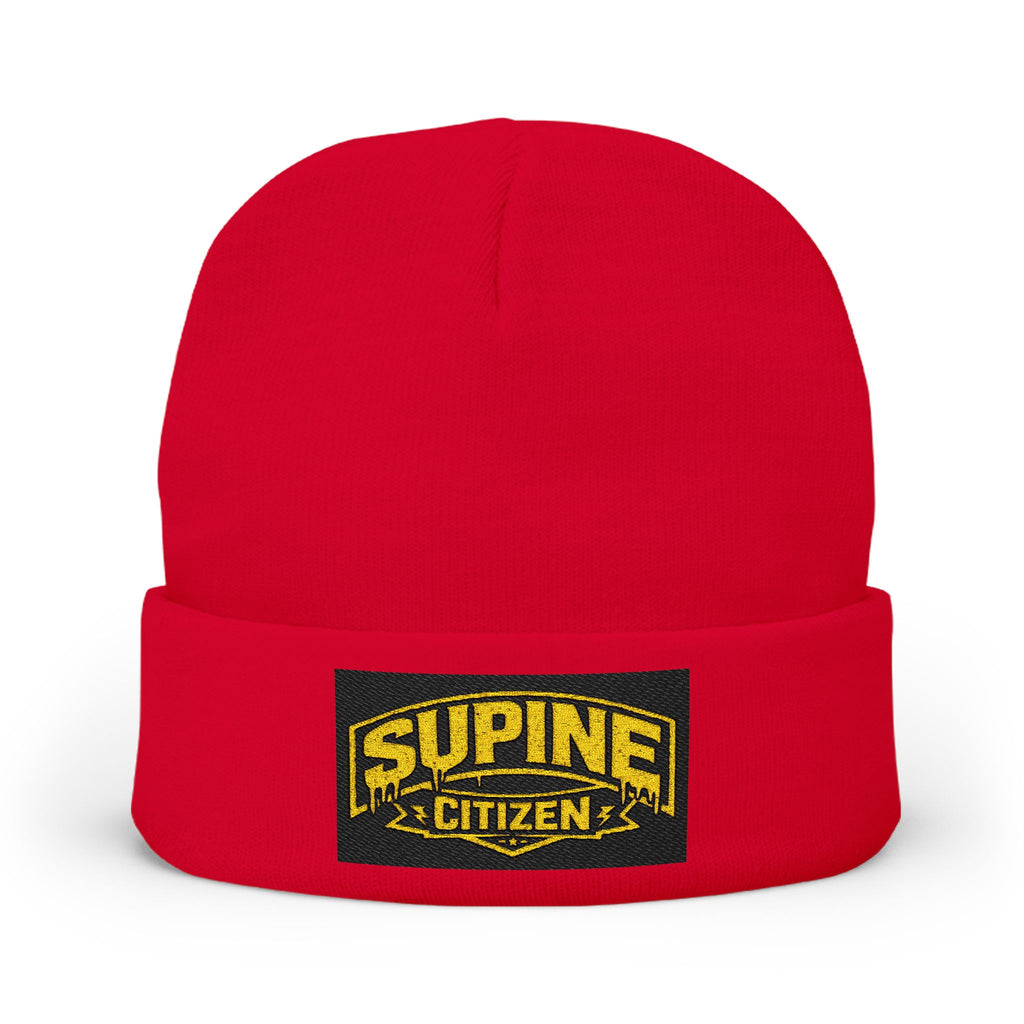 OG Supine Embroidered Knit Beanie