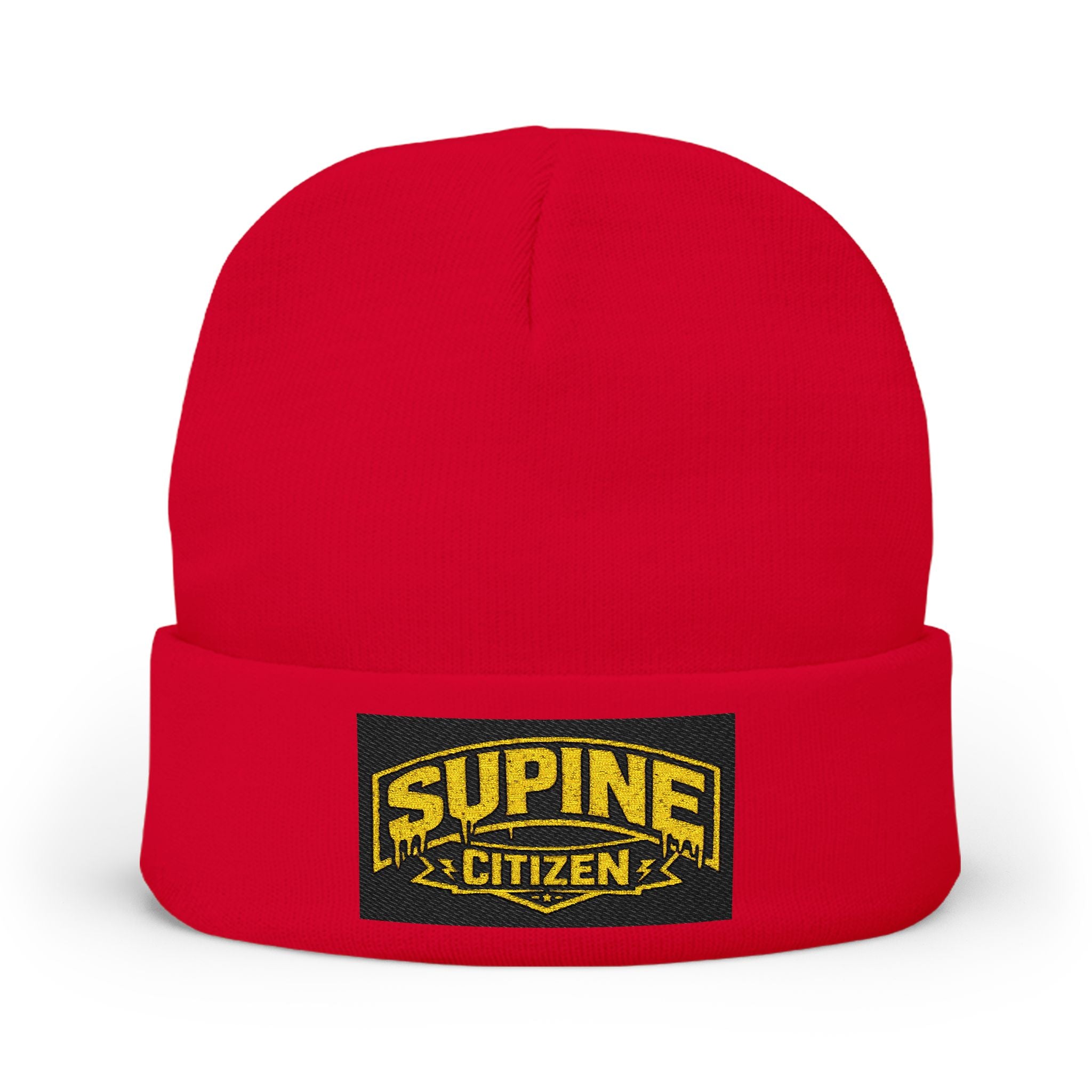OG Supine Embroidered Knit Beanie