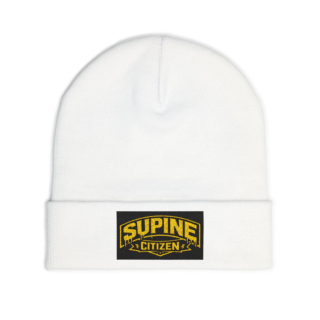 OG Supine Embroidered Knit Beanie