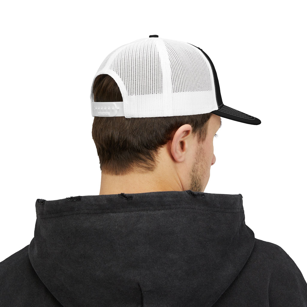 The Supine Trucker Embroidered Cap