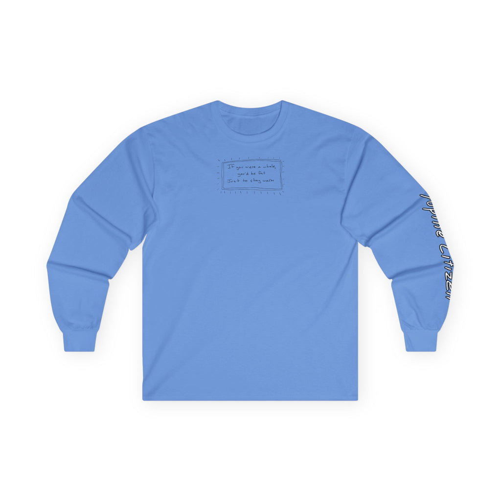 Warm Whale Long Sleeve Tee