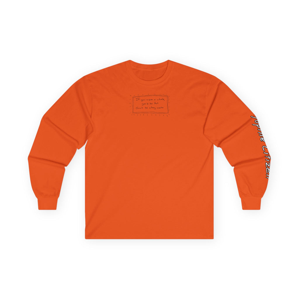 Warm Whale Long Sleeve Tee