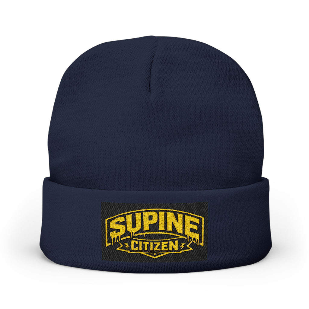 OG Supine Embroidered Knit Beanie