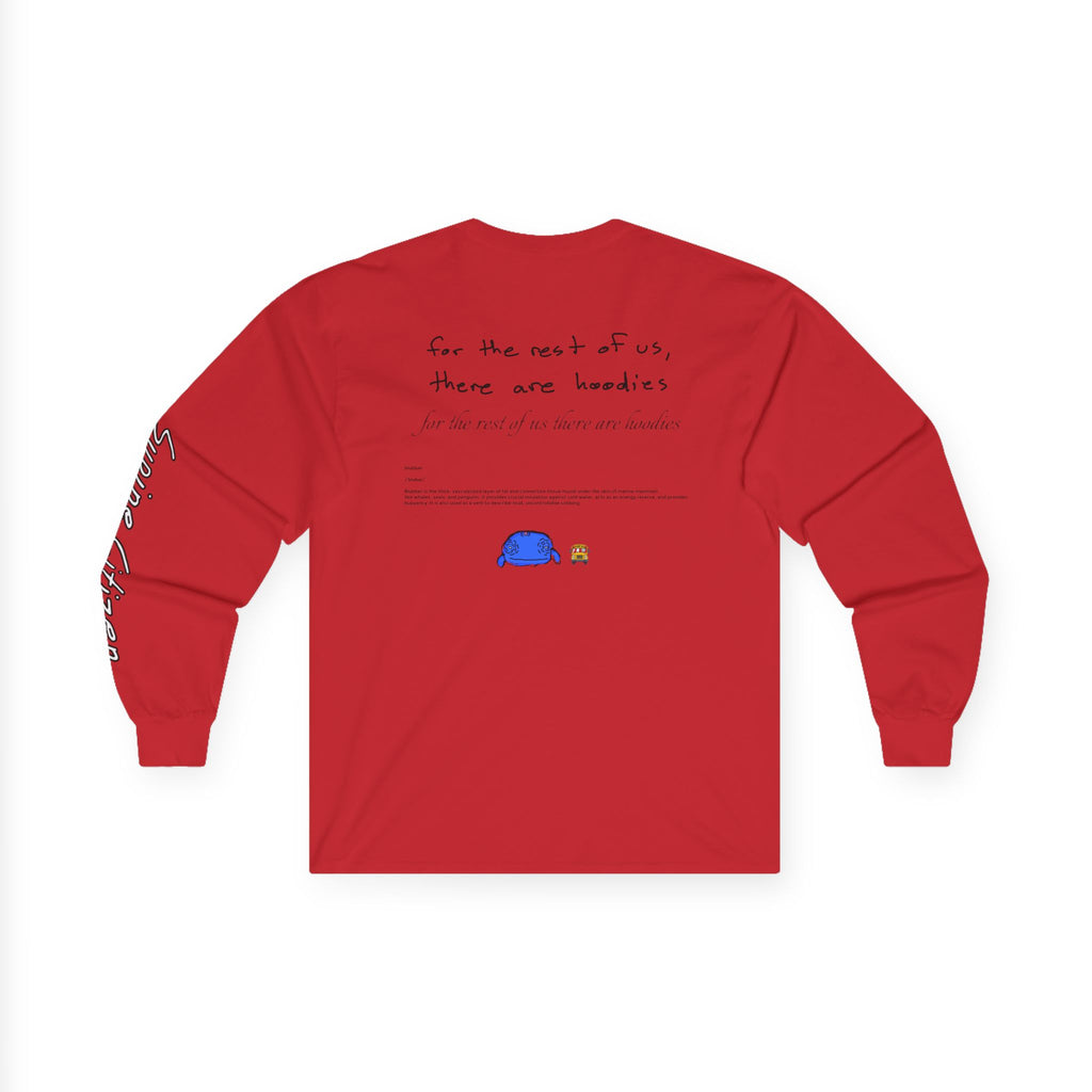 Warm Whale Long Sleeve Tee