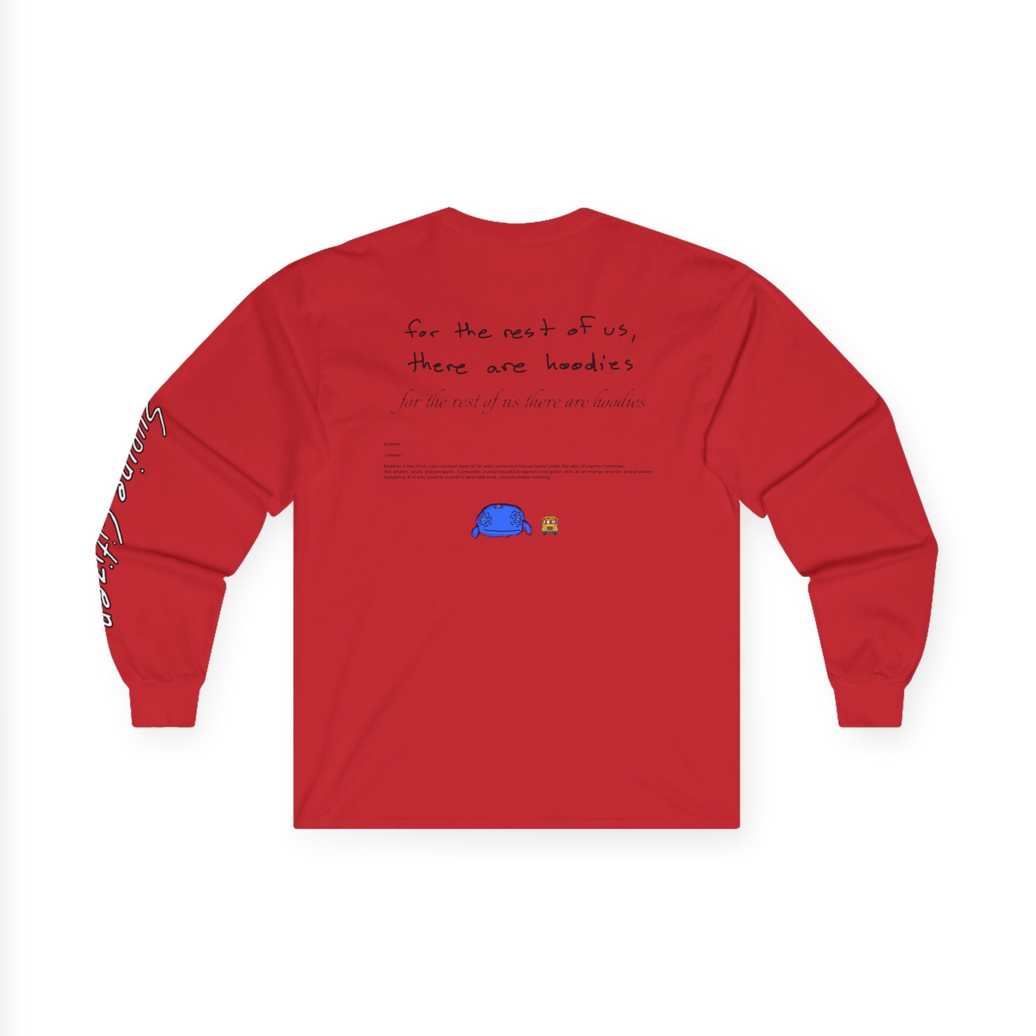 Warm Whale Long Sleeve Tee