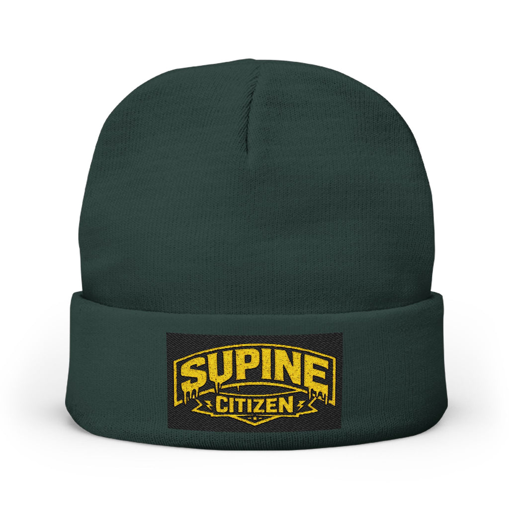 OG Supine Embroidered Knit Beanie