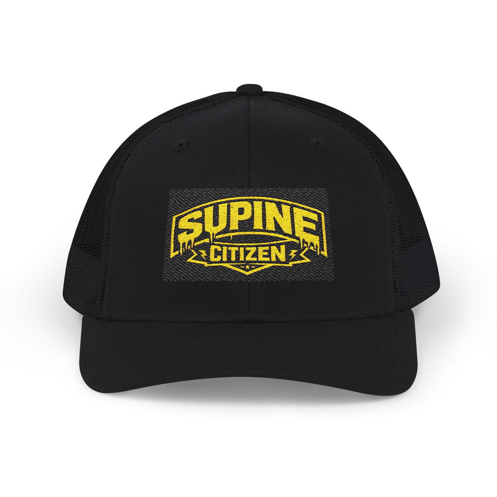 The Supine Trucker Embroidered Cap