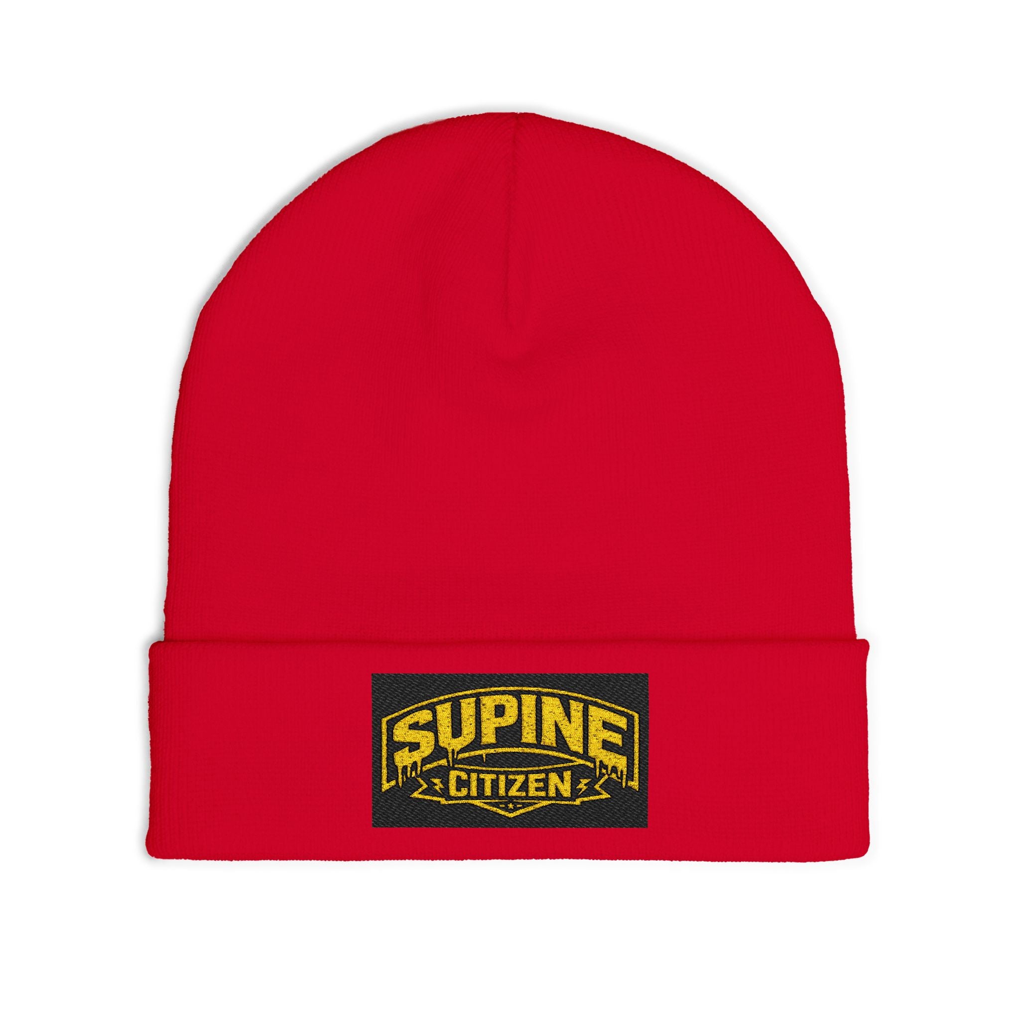 OG Supine Embroidered Knit Beanie