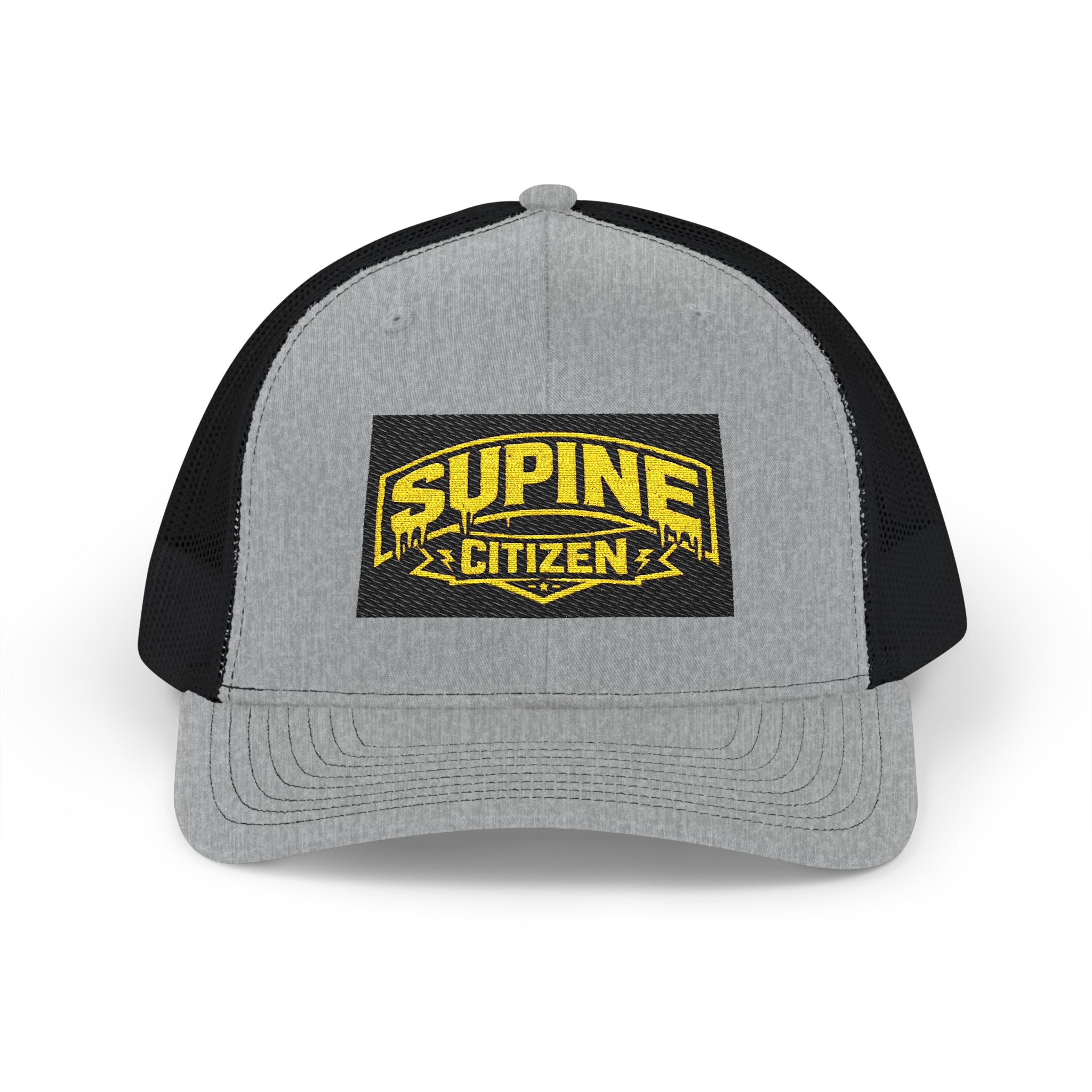 The Supine Trucker Embroidered Cap