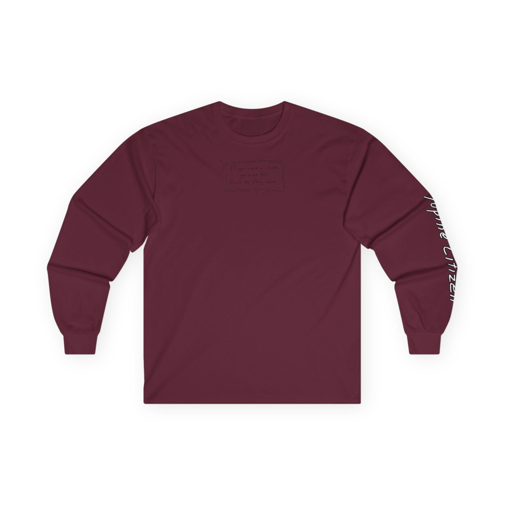 Warm Whale Long Sleeve Tee