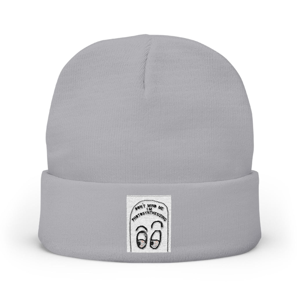 Photosynthesizing Embroidered Knit Beanie