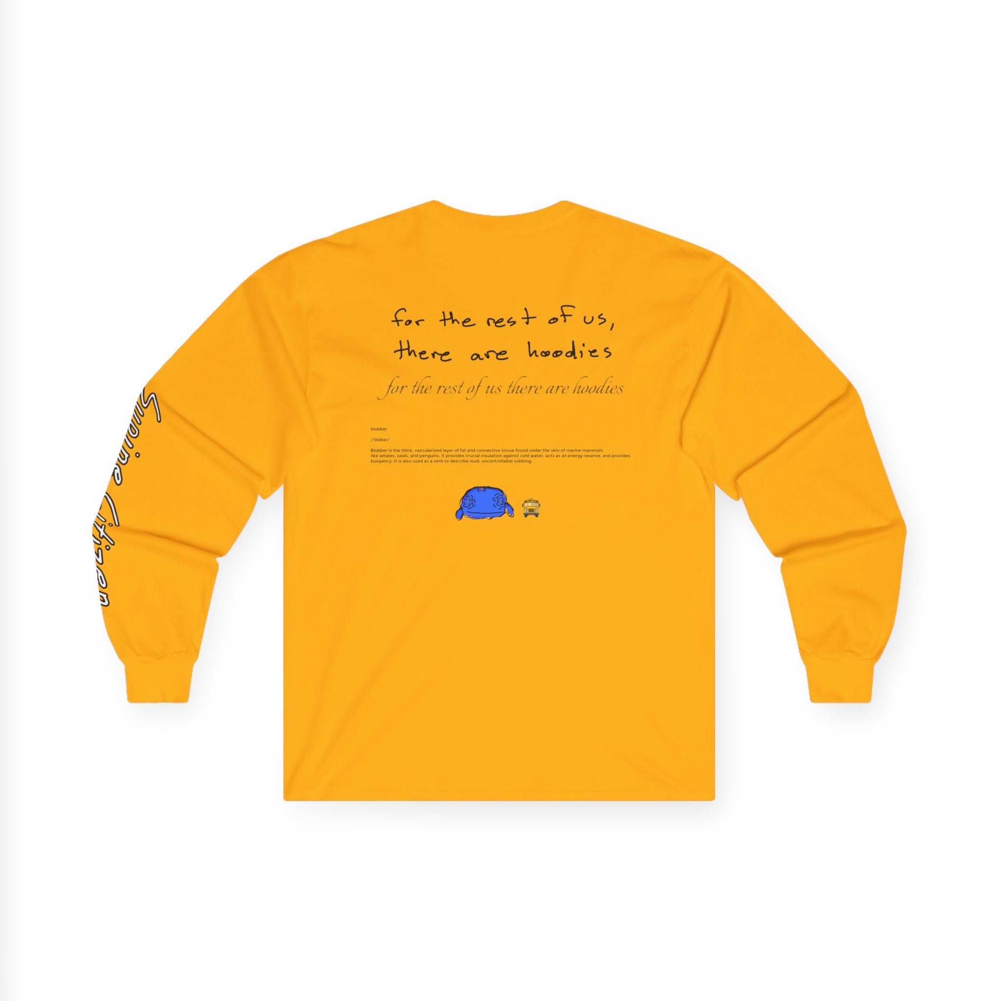 Warm Whale Long Sleeve Tee