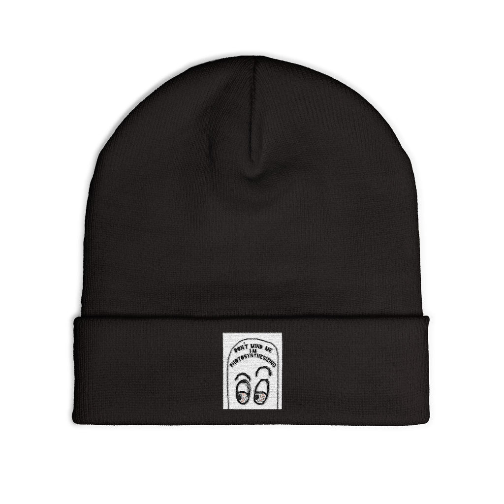 Photosynthesizing Embroidered Knit Beanie