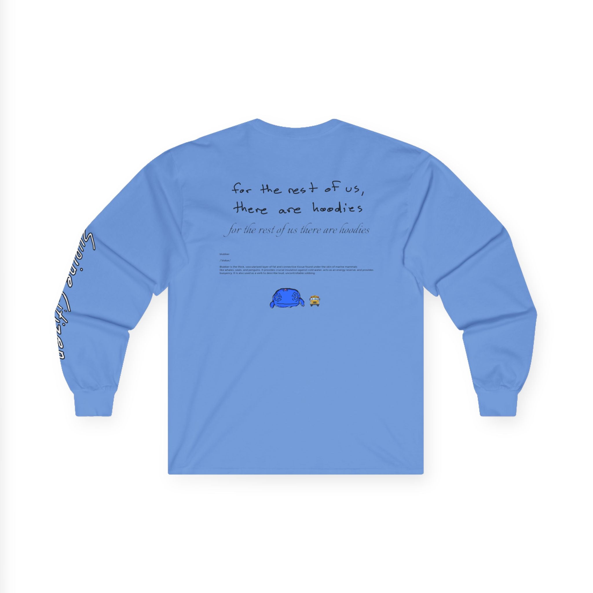 Warm Whale Long Sleeve Tee